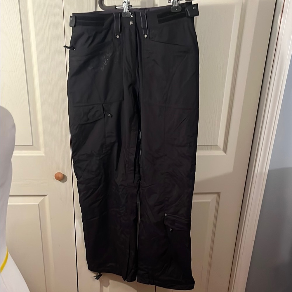 Scott Black Cargo ski Pants with Relaxed Fit